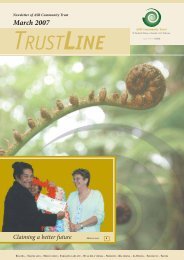TRUSTLINE - ASB Community Trust