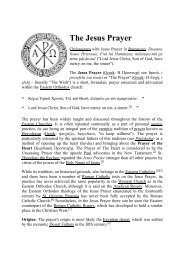 The Jesus Prayer - Orthodox-mitropolitan-of-antinoes-panteleimon ...