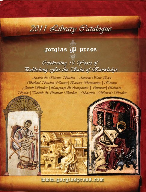 Download Library Catalog (PDF) - Gorgias Press