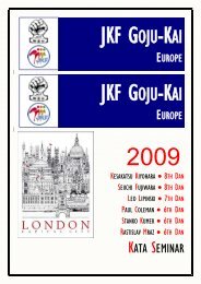 JKF Goju Kai London Seminar2009.pdf - Oxford Karate Academy