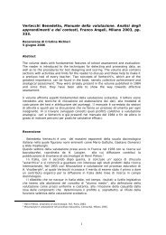 1 Vertecchi Benedetto, Manuale della valutazione ... - Univirtual.eu
