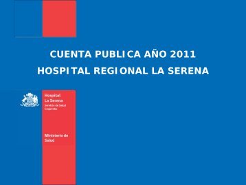 Cuenta Publica 2011 - Servicio de Salud Coquimbo - Home