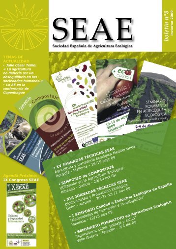 VersiÃ³n pdf del boletÃ­n - Sociedad EspaÃ±ola de Agricultura EcolÃ³gica