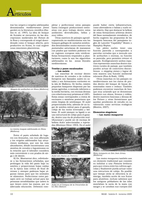 VersiÃ³n pdf del boletÃ­n - Sociedad EspaÃ±ola de Agricultura EcolÃ³gica