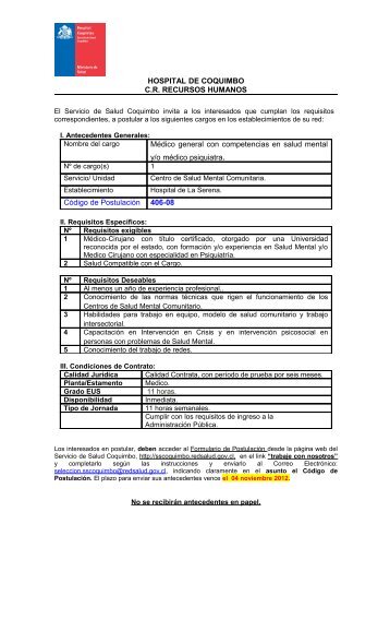 406-08 medico salud - Servicio de Salud Coquimbo - Home