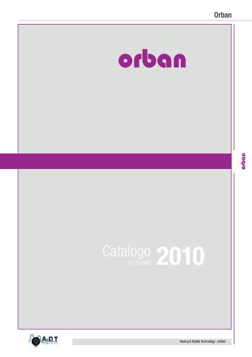 Catalogo - Orban