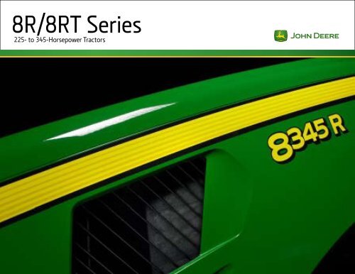 8r Series Tractors Brochure John Deere