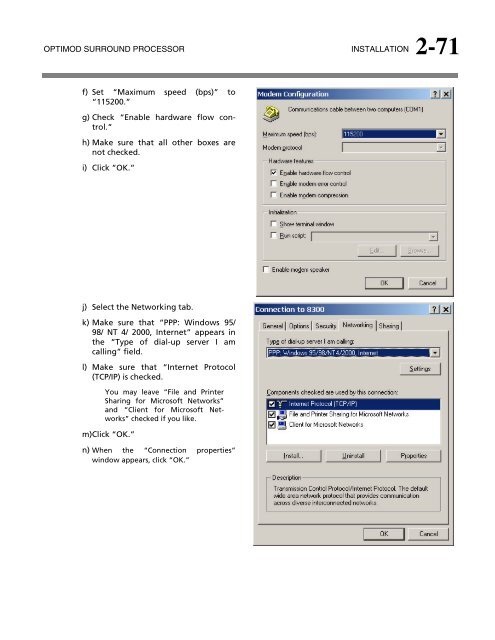 Optimod-Surround 8685 V1.0 Operating Manual - Orban