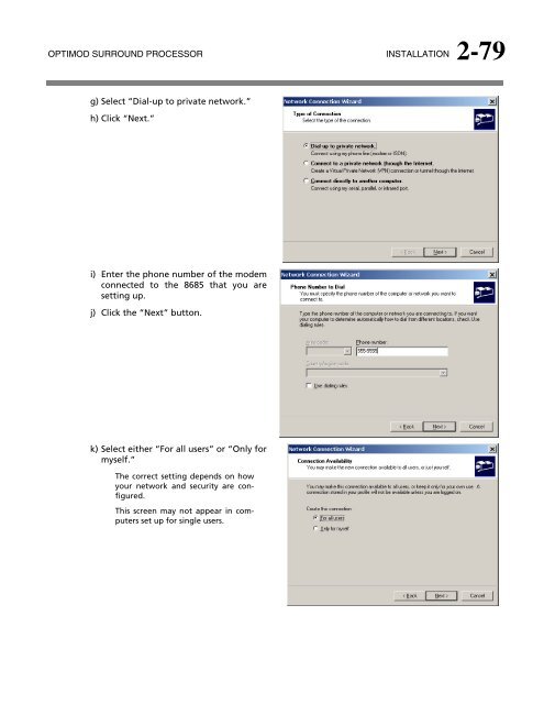 Optimod-Surround 8685 V1.0 Operating Manual - Orban