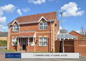 1 STANMORE CHASE, ST ALBANS, AL4 0EZ - Collinson Hall