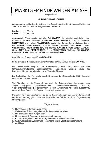 Gemeinderatssitzung vom 28.05.2013 - Die GrÃ¼nen und ...