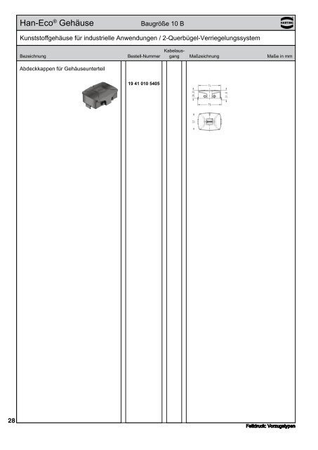 HARTING Neuheiten 2012 - Flyer 98 42 914 0101