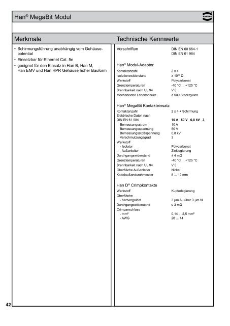 HARTING Neuheiten 2012 - Flyer 98 42 914 0101