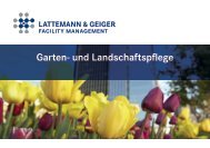 Garten- und Landschaftspflege - Lattemann und Geiger ...