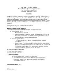 11-18-10 Minutes.pdf - Brown County Schools