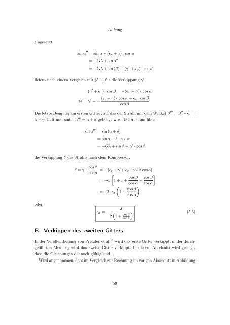 Laser-Wakefield-Beschleunigung am JETI-Einfluss der ...