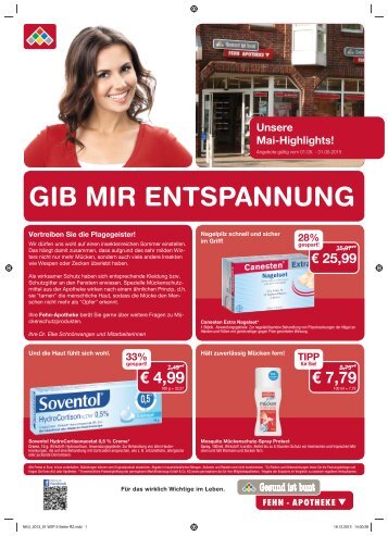 GIB MIR ENTSPANNUNG