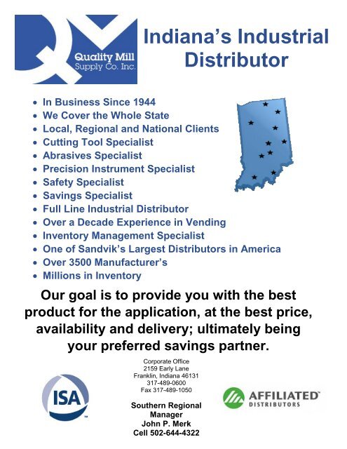 Indiana’s Industrial Distributor