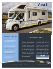 Vista 6 IB Twin (PDF) - Vista Motorhomes