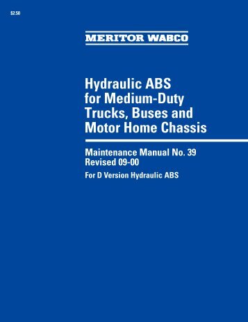 Meritor Wabco Maintenance Manual 39 - Oemys-performance.com