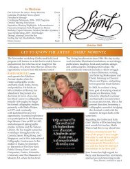 Get to know the artist - barry morentz - The Colleagues of Calligraphy