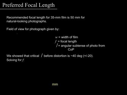 Perceptual Bases for Rules of Thumb in Photography