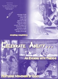 Celebrate Ability . . . - NWSRA