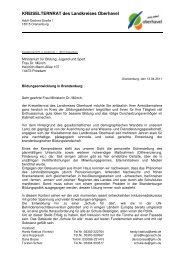 Brief an die Ministerin - kopprasch.de