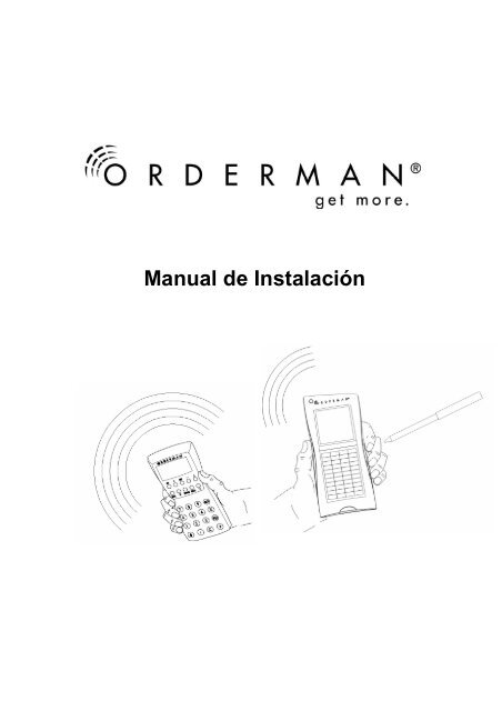 Manual de InstalaciÃƒÂ³n - Orderman