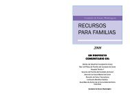 RECURSOS PARA FAMILIAS - Grant County Health District