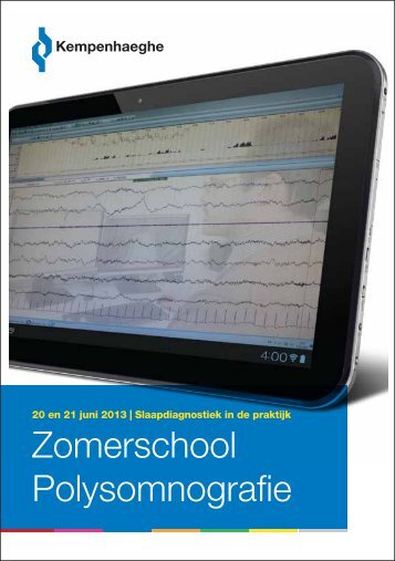 Programma Zomerschool Polysomnografie - NSWO