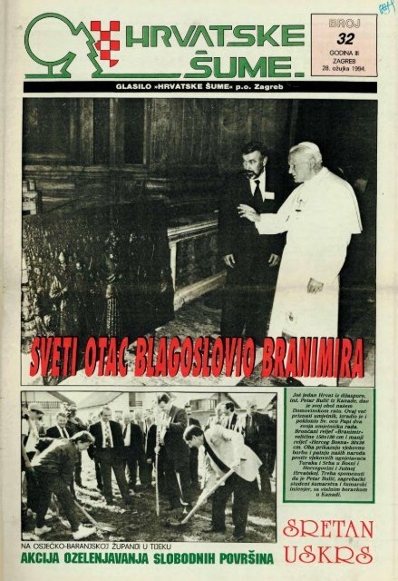 HRVATSKE ŠUME 32 (28.3.1994)