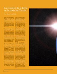 La creación de la tierra en la tradición Yoruba