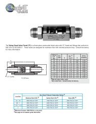 TUBING CHECK VALVE