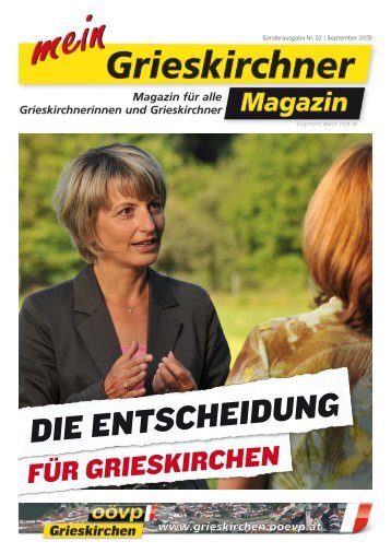 DIE ENTSCHEIDUNG - ÃVP Grieskirchen