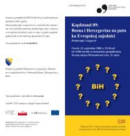 Kopfstand 09: Bosna i Hercegovina na putu ka Evropskoj ... - ZZI