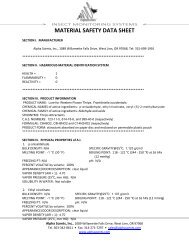 MSDS - Alpha Scents, Inc. Home