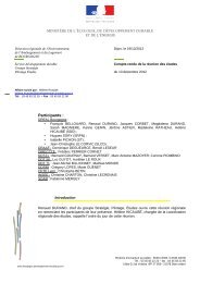 Compte-rendude la rÃ©union des Ã©tudes - DREAL Bourgogne