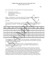 Company's/Ships Letter Head - Quality Maritime Training