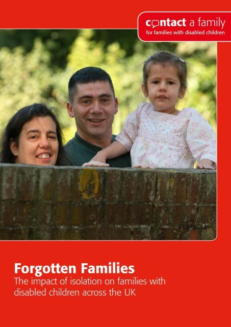 Forgotten Families 2011 - Contact a Family