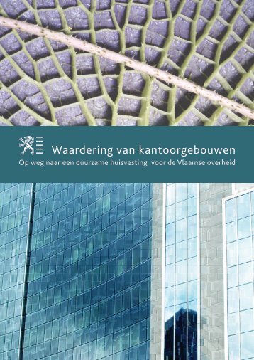 handleiding 'Waardering van kantoorgebouwen' - Vlaanderen