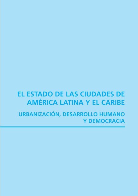 ESTADO DE LAS CIUDADES ESTADO DE LAS CIUDADES