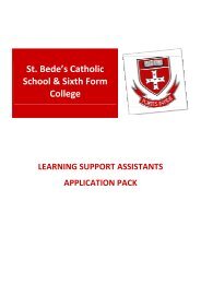 St. Bede's Catholic School & Sixth Form College