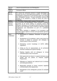 Exclusion and Reintegration Officer - SchoolsOnline