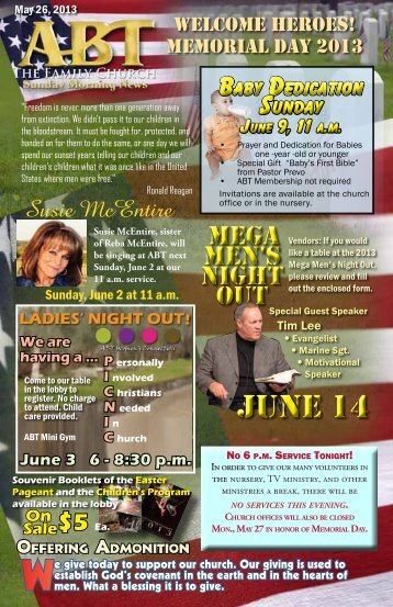 jUNE 14 - Anchorage Baptist Temple