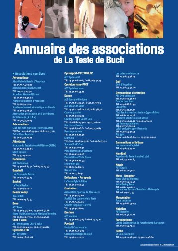 LISTING ASSO - La Teste de Buch