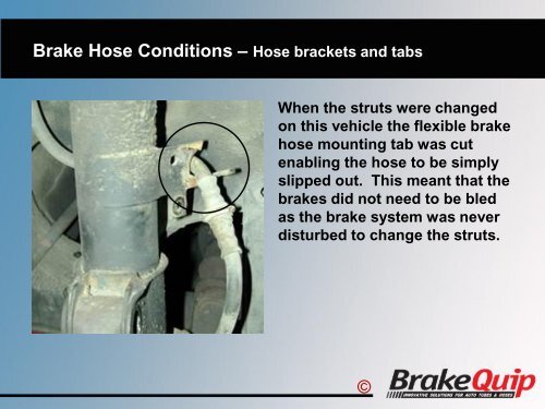 Brake Hose Problems - BrakeQuip