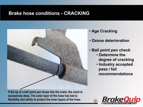 Brake Hose Problems - BrakeQuip