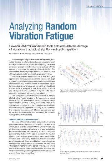 Analyzing Random Vibration Fatigue - Ansys