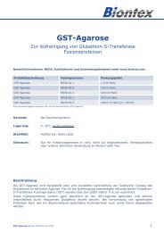 GST-Agarose - Biontex Laboratories
